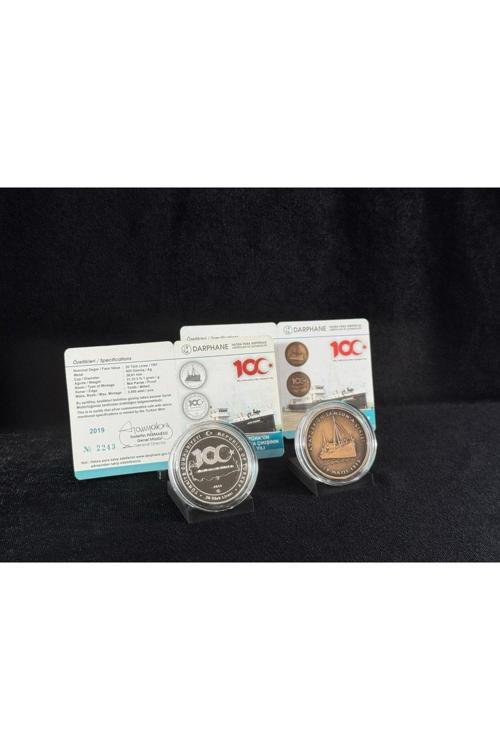 Atatürk’ün Samsun’a Çıkışının 100. Yılı – 2019 Darphane Bronz & Gümüş Hatıra Sikke Seti 