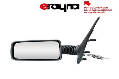 DIŞ DİKİZ AYNASI MEKANİK SOL TEMPRA - TIPO 88-95 A-1010