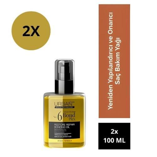 No.6 Bond Plex Restore Repair Saç Bakım Yağı 100 ml x2 Adet