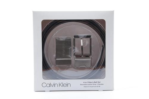 CALVIN KLEIN ERKEK 4 IN 1 KEMER 31CK020023-BLK-BRN