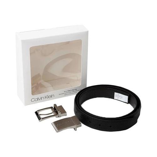 CALVIN KLEIN ERKEK 4 IN 1 KEMER 11CK020017-BLK-BRN