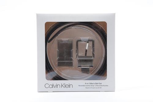 CALVIN KLEIN ERKEK 4 IN 1 KEMER 31CK020008-BLK-BRN