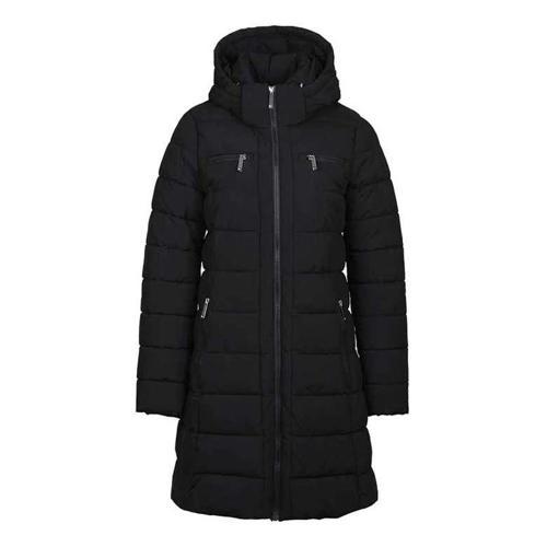 TOMMY HILFIGER KADIN KAPŞONLU MONT TW2MP810-BLACK