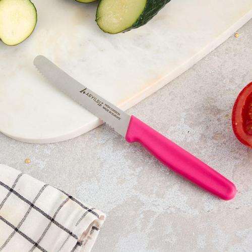 Daily Domates Bıçağı Pembe 11 cm