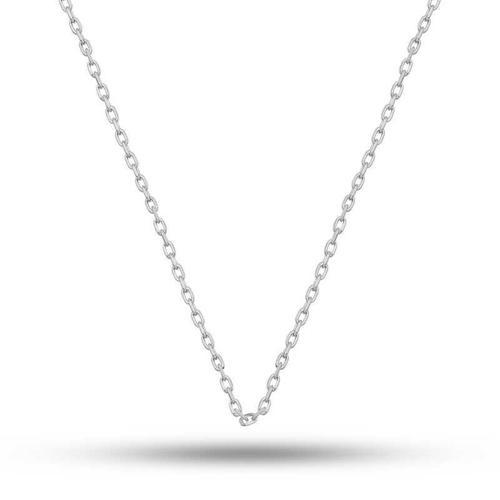 Gümüş 0.40 Mikron 50 Cm Forse Zincir