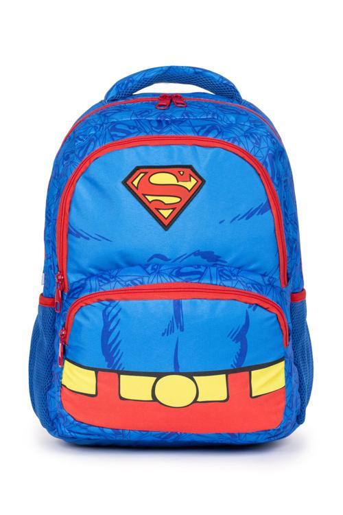 Lisanslı Superman Temalı İlkokul Sırt Çantası