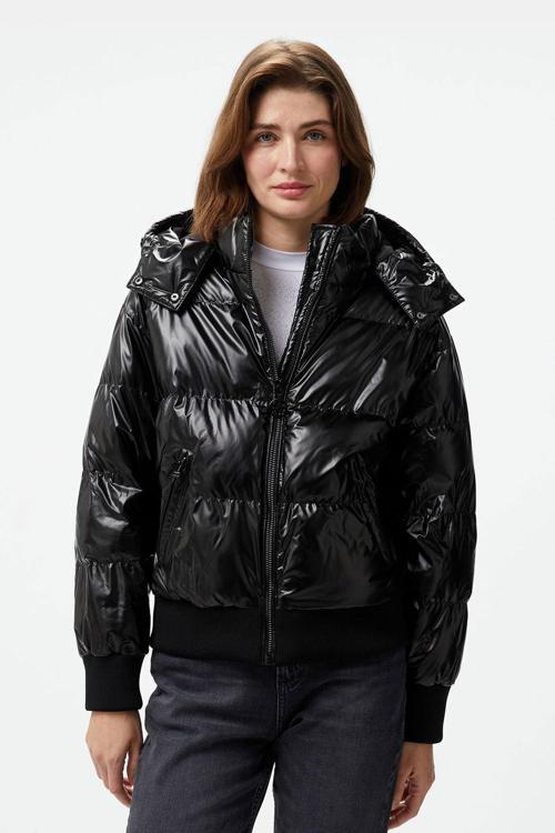 Bice Poly Metallic Coated Kadın Mont