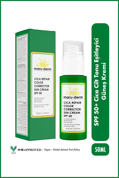 Maruderm Cica Repair Color Corrector Sun Cream SPF50 50 ml