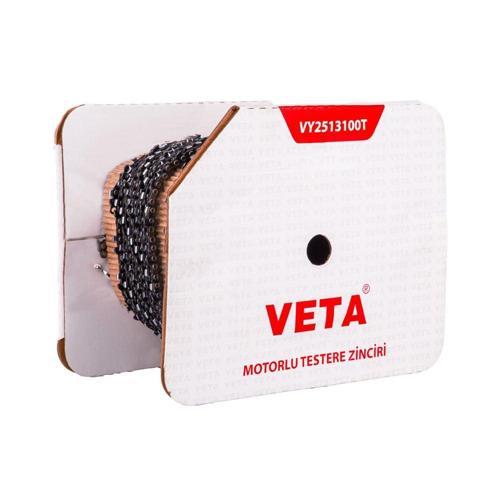 VY2513100T Motorlu Testere Top Zinciri 1/4'' .050'' - 1,3mm Ayak Yuvarlak 1200 Diş