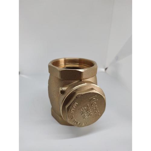 Çalparalı Çekvalf 3'' DN80 PN16 Sarı Metal