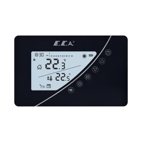 Poly Touch 400B Kablosuz Oda Termostatı Siyah 7006903006