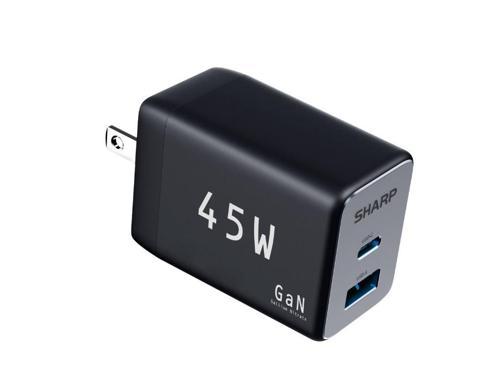 GaN Usb A ve Usb C Şarj Adaptörü 45W