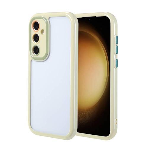 Galaxy S23 FE Kılıf Kamera Korumalı Renkli Kenar ve Çerçeve Tasarımlı Zore Vitamin Kapak