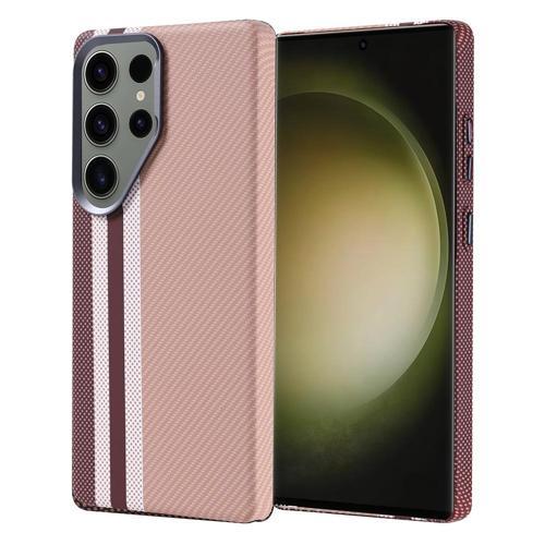 Galaxy S25 Ultra Kılıf M-safe Şarj Özellikli Karbon Fiber Görünümlü Zore Nekst Kapak