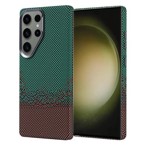 Galaxy S25 Ultra Kılıf M-safe Şarj Özellikli Karbon Fiber Görünümlü Zore Nekst Kapak