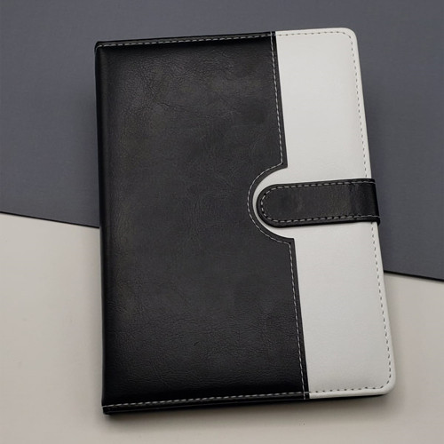Tarihsiz Ajanda Defter (Siyah-Beyaz)
