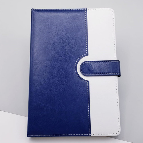 Tarihsiz Ajanda Defter (Mavi-Beyaz)