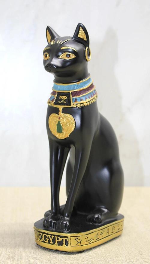 Polyester Mısır Kedisi Figür Büyük Boy