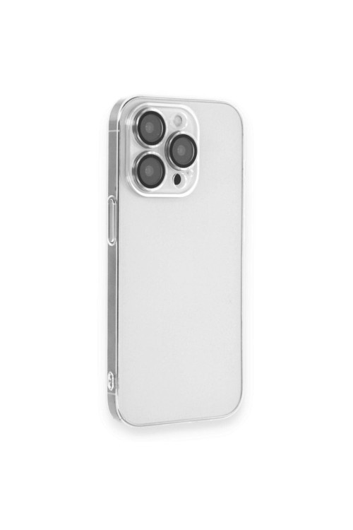 Apple Iphone 13 Pro Max Kılıf Armada Lens Korumalı Sert Mika Kapak + Ekran Koruyucu A++