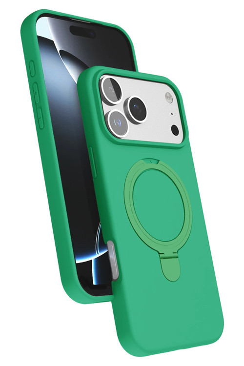 Apple İphone 17 Pro Max Kılıf Mgsafe Özellikli Standlı Kapak Azn-Regal
