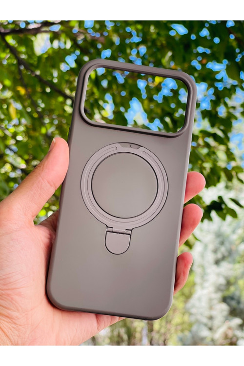 Apple İphone 17 Pro Max Kılıf Mgsafe Özellikli Standlı Pastel Renkler Azn-Reggal