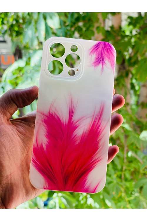 İphone 14 Pro Max Uyumlu Kılıf Desenli Baskılı Silikon