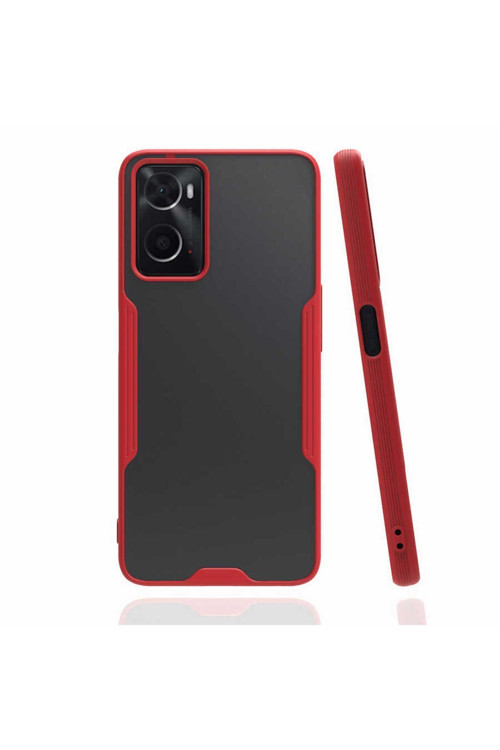Oppo A96 4G Kılıf Ultra İnce Buzlu Zr-Parfe