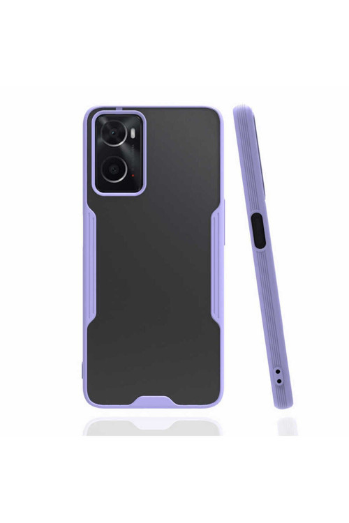 Oppo A96 4G Kılıf Ultra İnce Buzlu Zr-Parfe