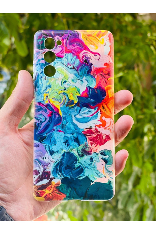 Galaxy S20 Fe Uyumlu Kılıf Desenli Baskılı Silikon