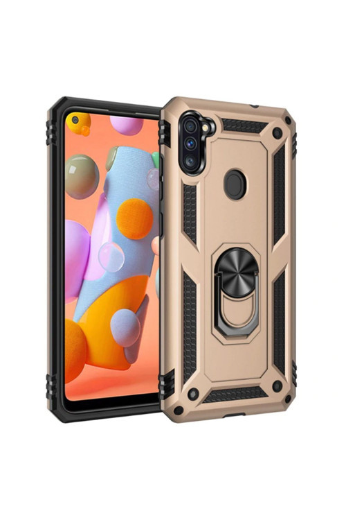 Samsung Galaxy A11 Uyumlu Kılıf Vega Zırh Tank Tam Koruma Kapak