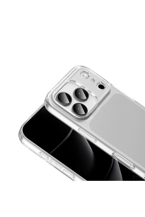 Apple İphone 17 Pro Max Kılıf Şeffaf Silikon Kapak Zr-Süper