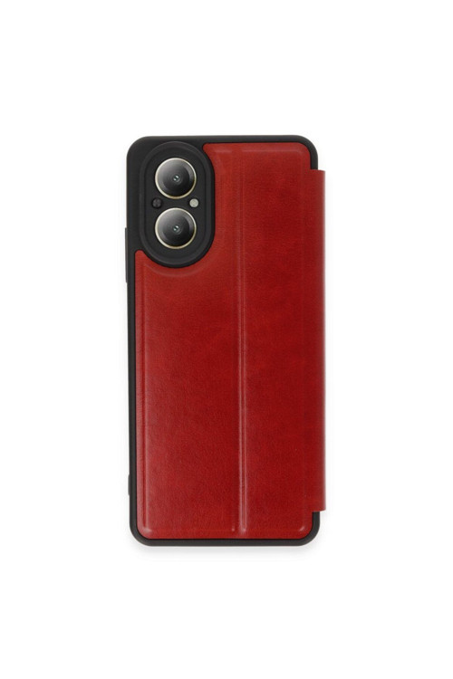 Realme 12 Lite Kapaklı Kılıf Standlı Kartlıklı Azn-Flip