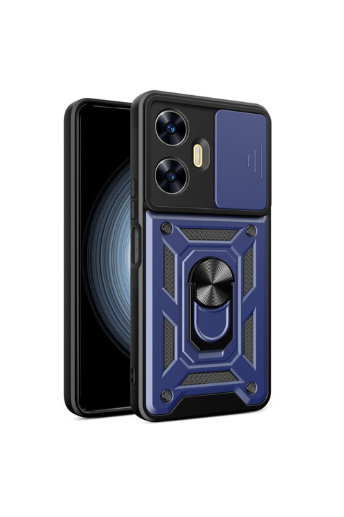 Realme C55 Kılıf Kamera Korumalı Standlı Zr-Srvega