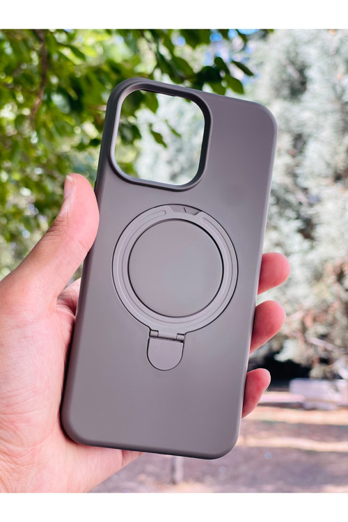 Apple İphone 18 Kılıf Mgsafe Özellikli Standlı Pastel Renkler Azn-Reggal