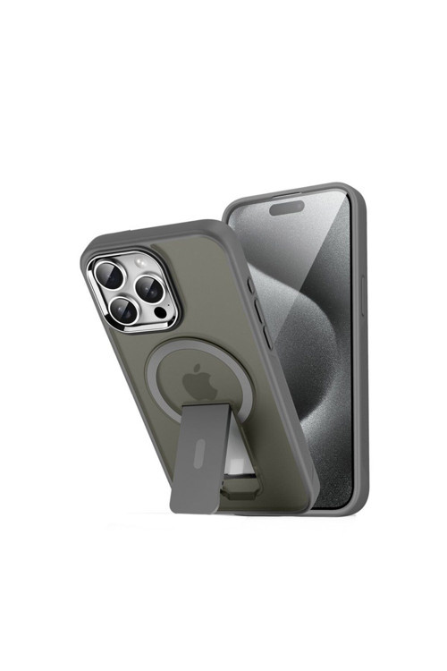 İphone 12 Kılıf Magesafe Wireless Özellikli Standlı Azn-Tork