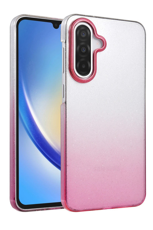 Samsung Galaxy A26 Kılıf Simli Renk Geçişli Magesafe Kapak Azn-Fiyonk