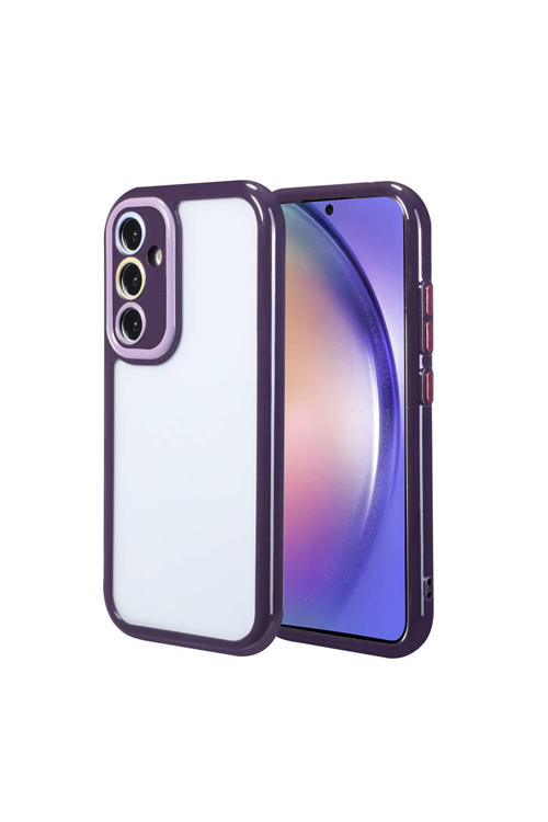 Samsung Galaxy A05S Kılıf Kamera Korumalı Renkli Kenar Ve Çerçeve Tasarımlı Zr-Vitamin