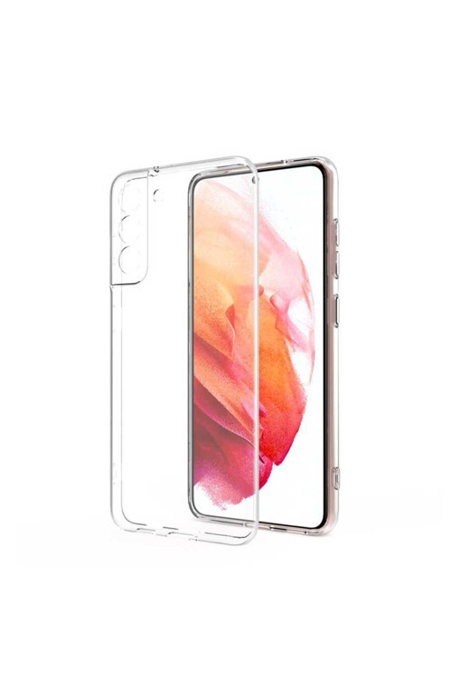 Galaxy S21 Fe Uyumlu Kılıf Şeffaf İnce Esnek Silikon Kılıf Süper