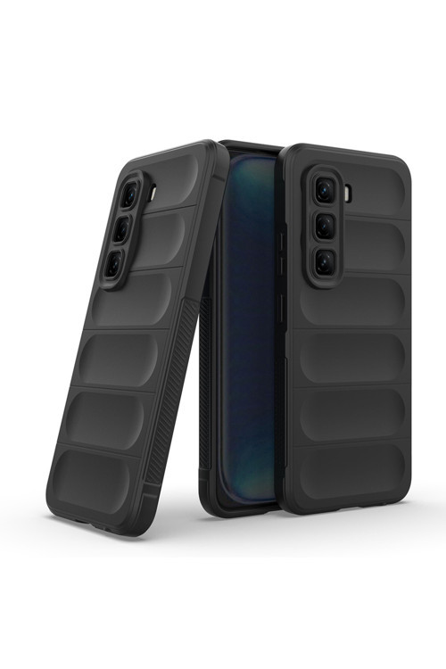İnfinix Hot 50 4G Kılıf Kasisli Silikon Zr-Etnik