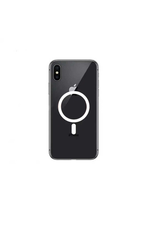Apple İphone Xs Kılıf Magsafe Özellikli Wireless Silikon Kapak