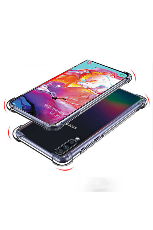 Samsung Galaxy A30S Kılıf Nitro Anti Shock Darbe Emici Silikon Kapak