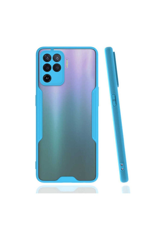 Oppo Reno 5 Lite Kılıf Ultra İnce Buzlu Zr-Parfe