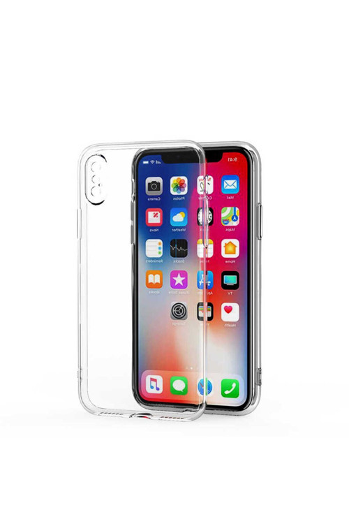 Apple İphone Xs Max 6.5 Kılıf Şeffaf İnce Esnek Silikon Kılıf Süper