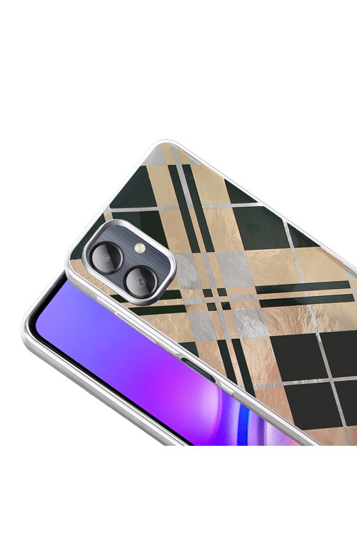 Samsung Galaxy A06 Kılıf Desenli Şık Tasarım Zr-Mep
