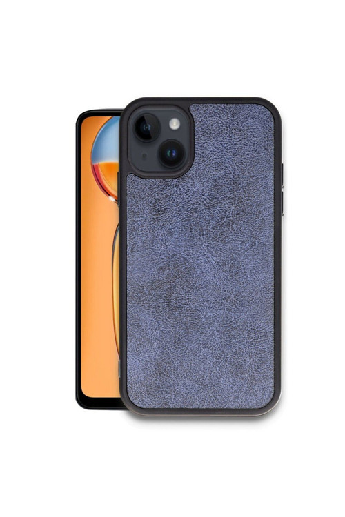 İphone 13 Kılıf Silikon Deri Kapak Azn-Aras
