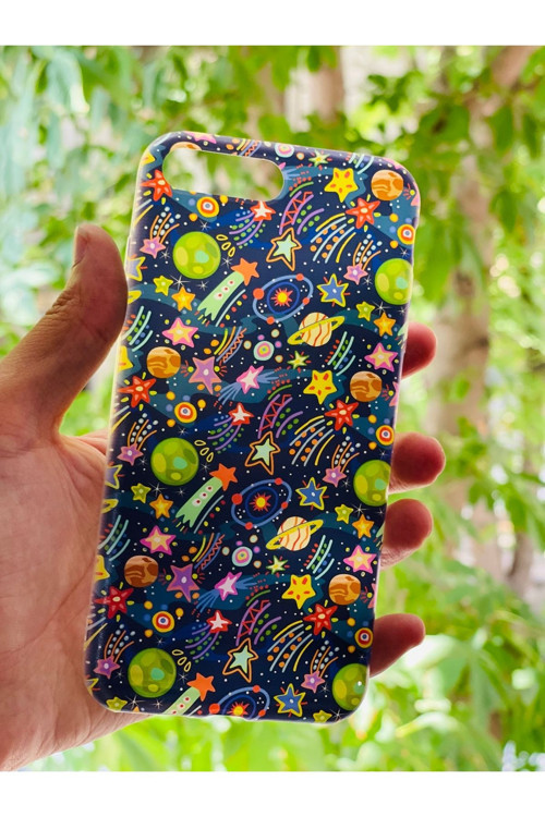 İphone 7 Plus / 8 Plus Uyumlu Kılıf Desenli Baskılı Silikon