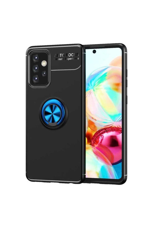 Samsung Galaxy A32 4G Kılıf Ravel Yüzüklü Standlı Silikon Kapak