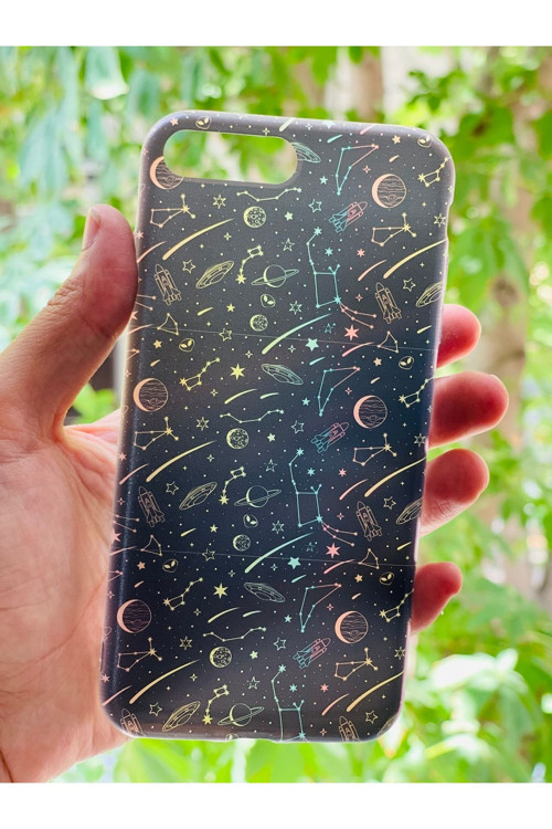 İphone 7 Plus / 8 Plus Uyumlu Kılıf Desenli Baskılı Silikon