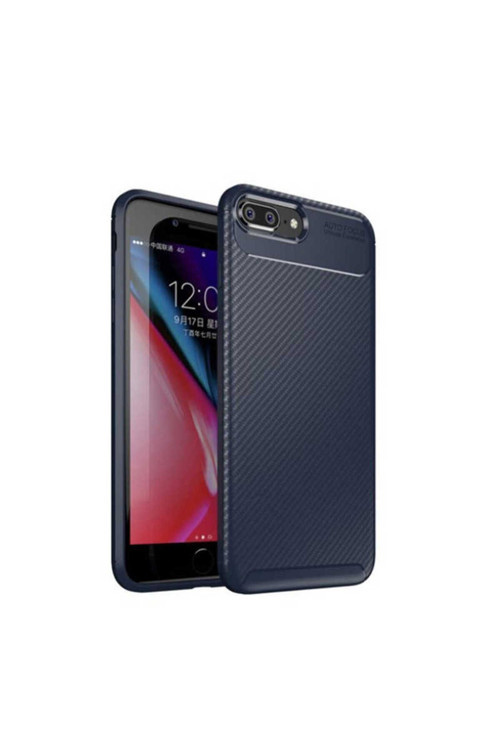 Apple İphone 7 Plus Kılıf Karbon Görünümlü Silikon Zr-Negro