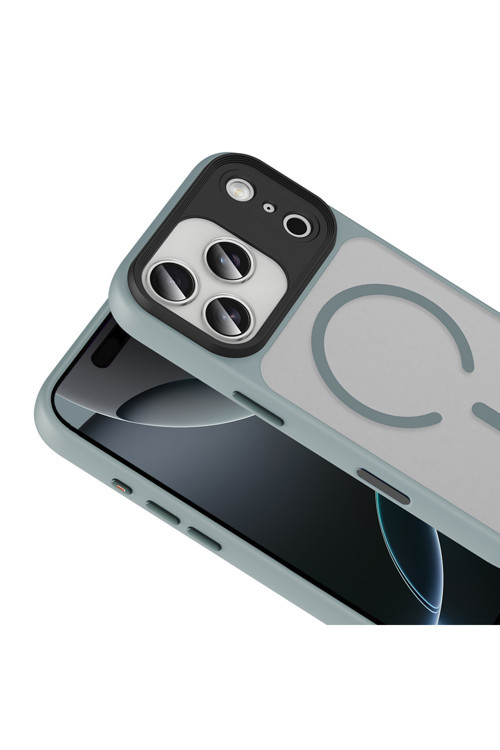 Apple İphone 17 Pro Kılıf Mgsafe Özellikli Mat Yüzey Zr-Flet